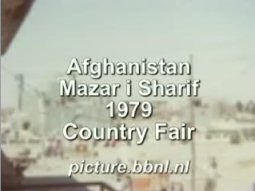 Video clip of Mazar i Sharif 1979 Country Fair